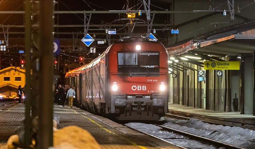 Viyana'ya Giden ICE Trenine Saldırı: Dört Yaralı