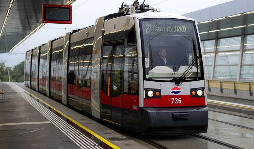 Viyana'da Yeni Tramvay Hattı 27 Ekim'de Hizmete Girecek
