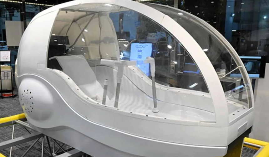 İnsanı çamaşır gibi yıkayacak makine hizmete hazır