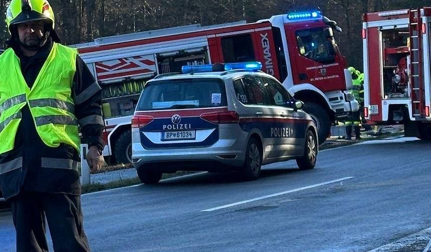 Styria’daki Feci Kazada 25 Yaşındaki Sürücü Hayatını Kaybetti