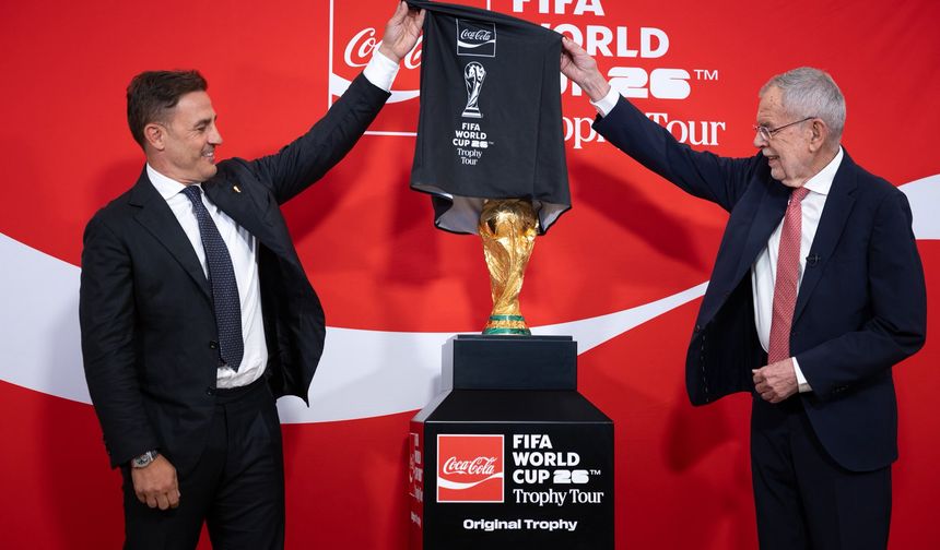 FIFA Dünya Kupası Kupası Viyana’da Tanıtıldı