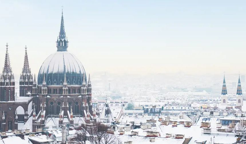Viyana’da Yıla Dondurucu Başlangıç: Sıcaklıklar Eksi 20 Dereceye Kadar Düşebilir