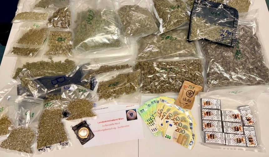 Viyana Favoriten’de Uyuşturucu Operasyonu: Apartman Dairesinde Kilolarca Esrar Ele Geçirildi