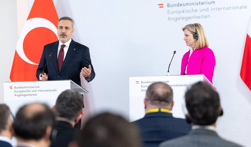 Fidan’dan Viyana’da kritik mesajlar: Gazze, AB süreci ve küresel krizler masada