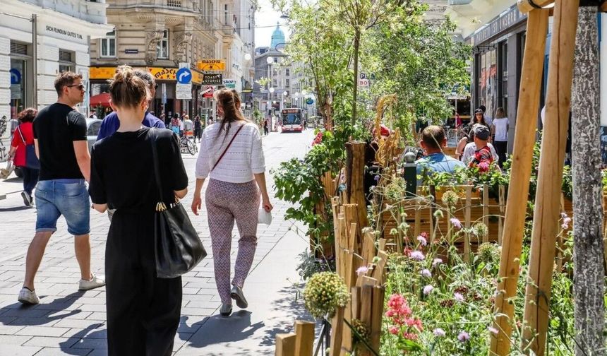 Viyana’da Neubaugasse’de trafik düzeni değişti: Transit trafik yüzde 62 azalacak