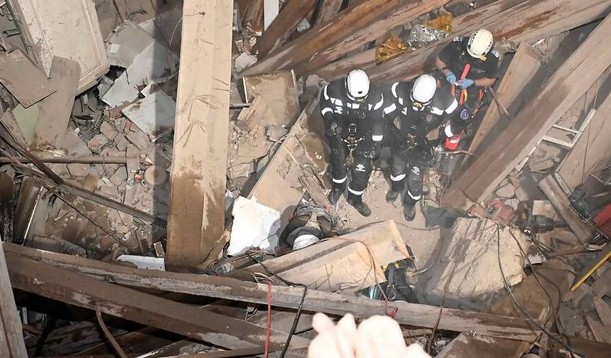 Viyana’da inşaat halindeki bina çöktü: 57 yaşındaki kadın enkazdan saatler sonra kurtarıldı
