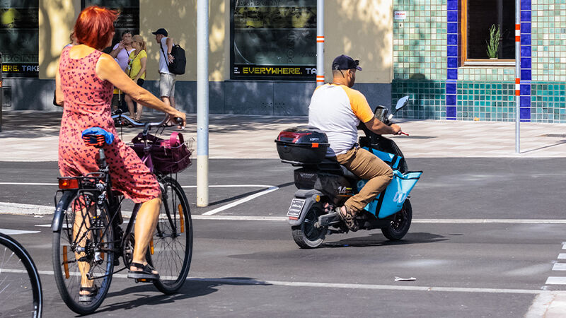 Viyana'da 1 Ekim’den itibaren elektrikli mopedler yalnızca karayolunda kullanılabilecek